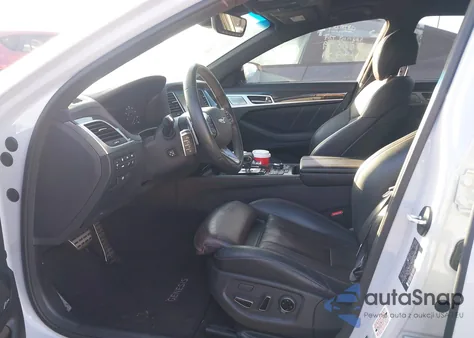 2018 Genesis G80 3.3T Sport из США, поврежденный, VIN KMHGN4JB0JU254319